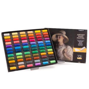 Short Round Master-Level 3.5 CM Soft Pastel Series - 72 Colors