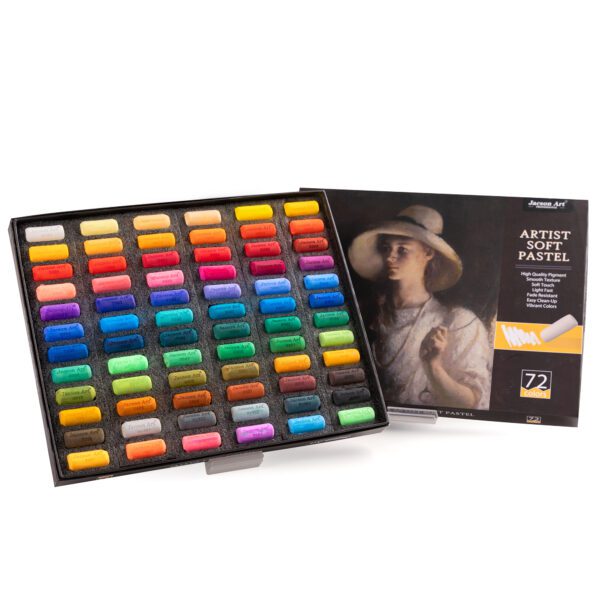 Short Round Master-Level 3.5 CM Soft Pastel Series - 72 Colors