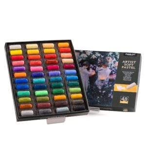 Short Round Master-Level 3.5 CM Soft Pastel Series - 48 Colors