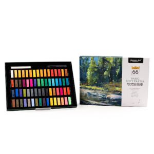 GC6A7169 Short Branch 2.7 CM Soft Pastel Series - 66 Colors - Art Painting Clamshell Set