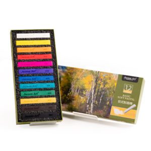 Handmade Soft 6.7 CM Pastel Stick Series - 12 Colors