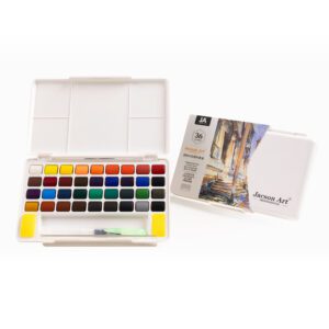 Solid Watercolor Set - 36 Colors