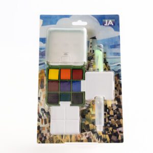 Mini Solid Watercolor Hang Card Set - 9 Colors